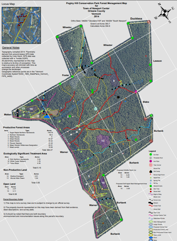 Town Forests – Town of Newport Vermont